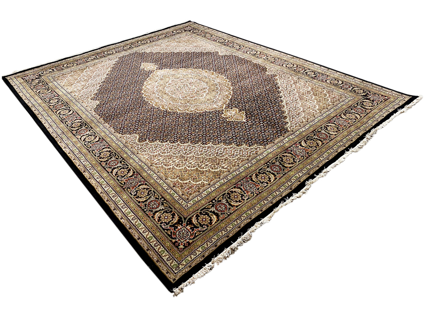 Indo Tabriz Rug - 302x243 cm