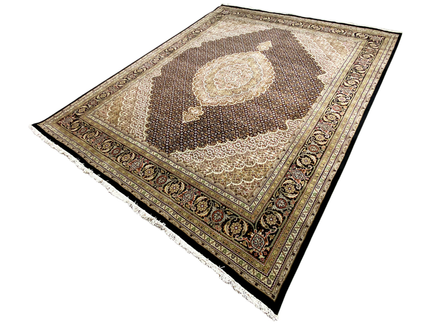 Indo Tabriz Rug - 302x243 cm