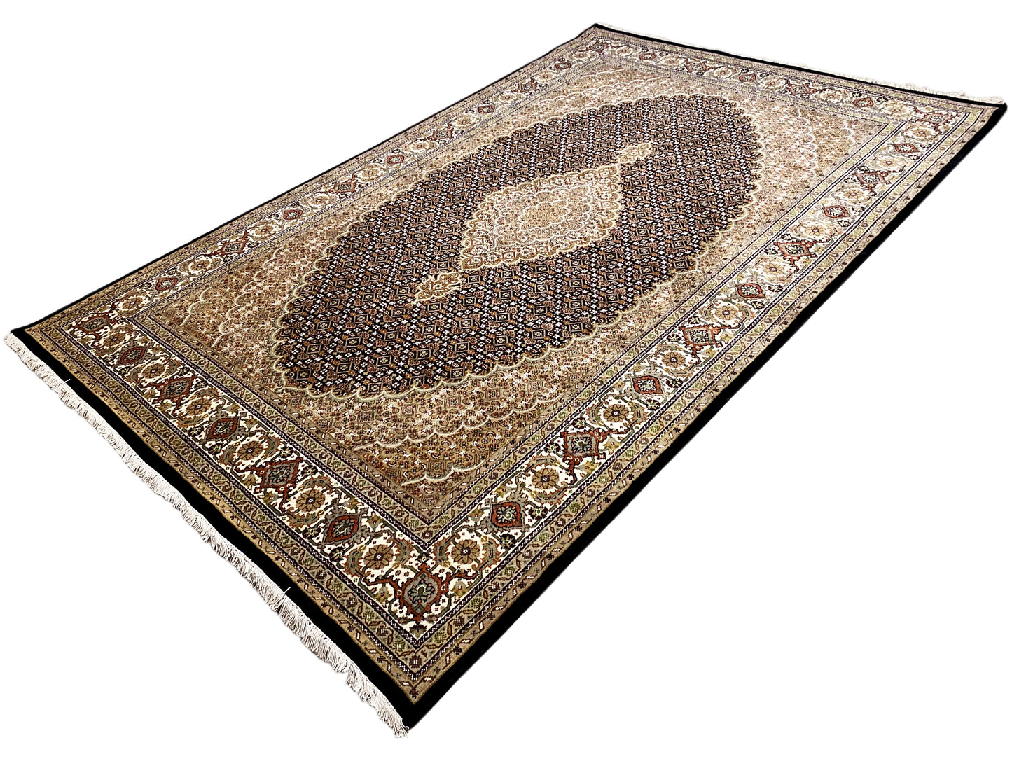Indo Tabriz Rug - 298x194 cm