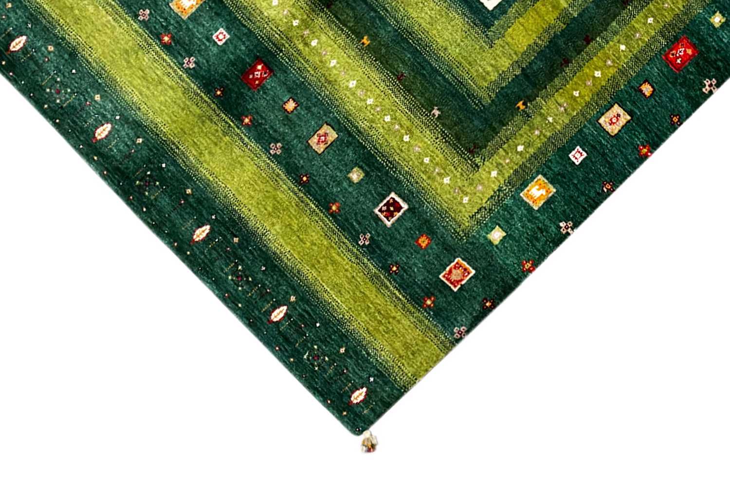 Gabbeh Lori Teppich (173x242 cm / 6x8 ft) - German Carpet Shop