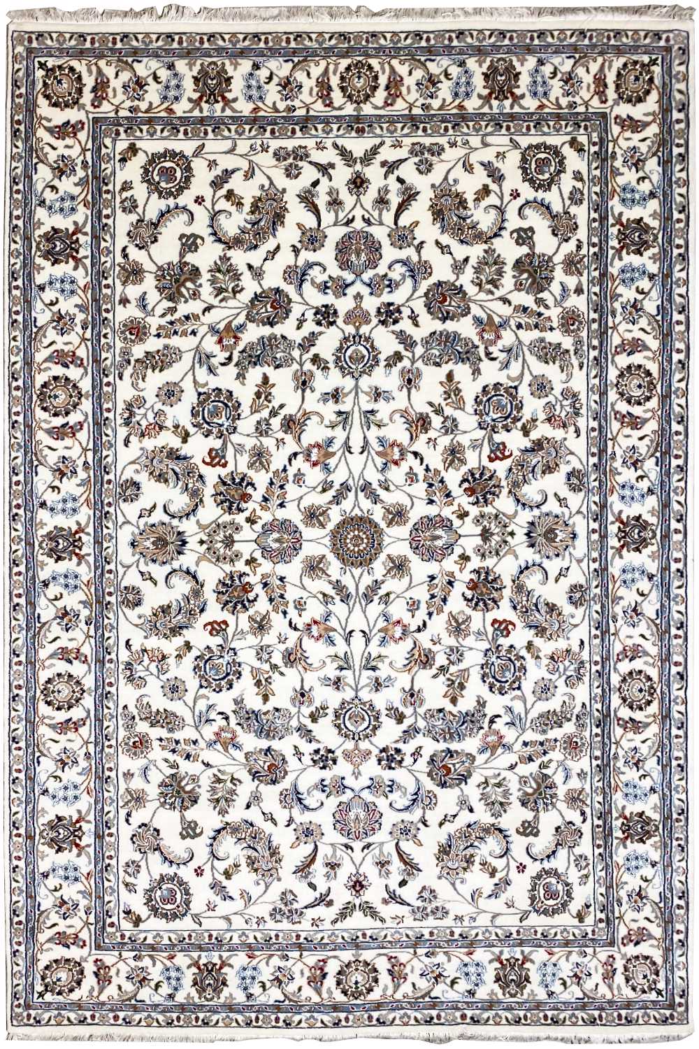 Indo Nain Teppich - Beige (306x201cm) - German Carpet Shop