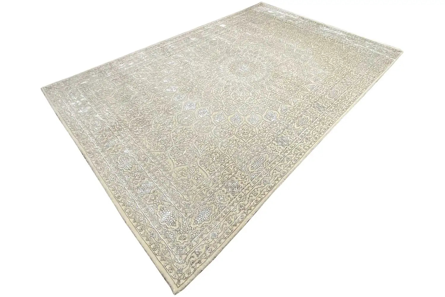  Indo Täbriz Teppich - (301x200 cm) - Premium Teppich from German Carpet Shop - Just €1500! Shop now at German Carpet Shop