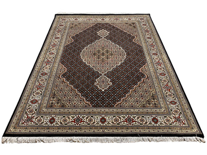 Indo Tabriz Carpet - (241x175 cm)