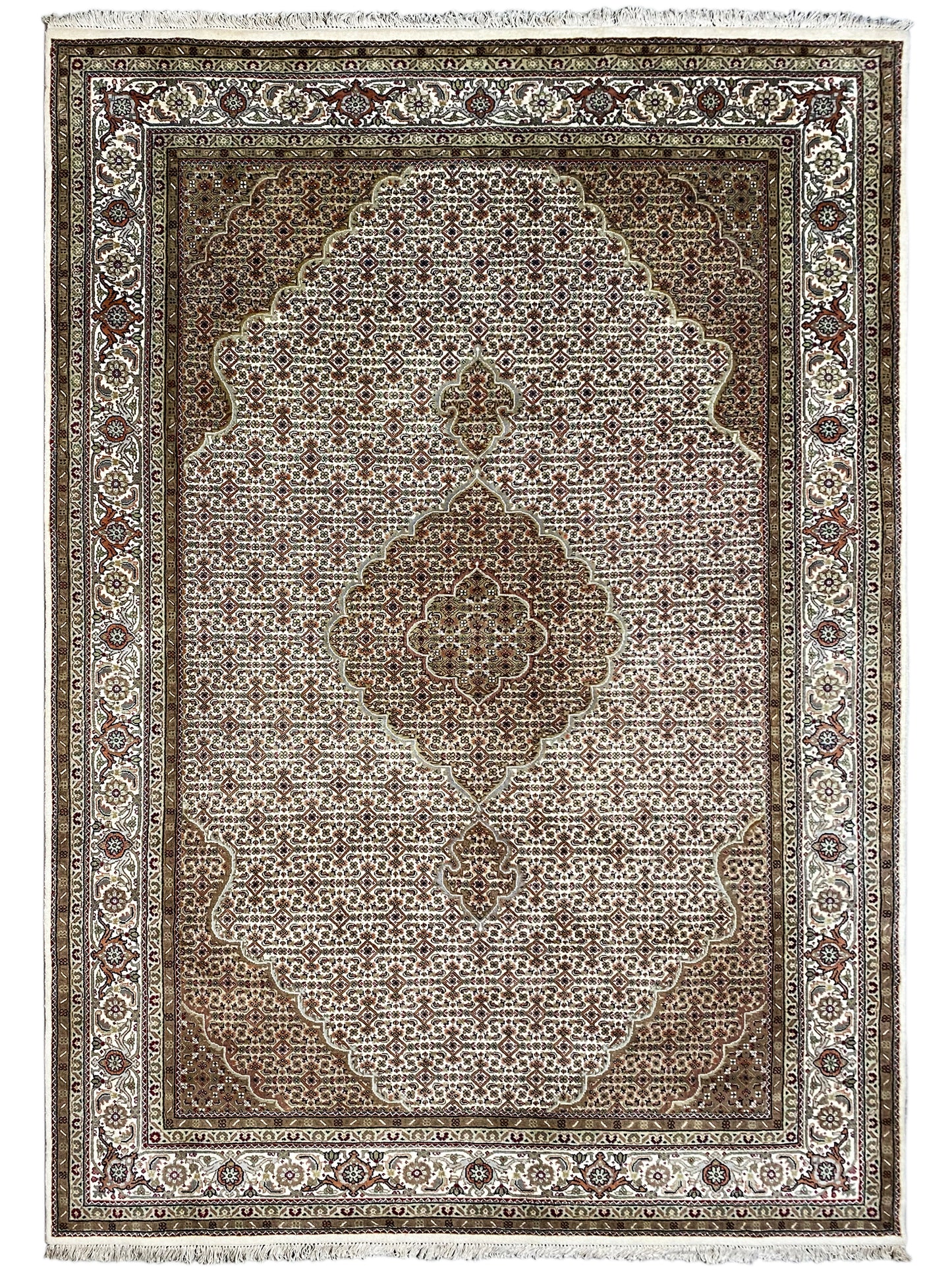 Indo Tabriz Carpet (296x196 cm)