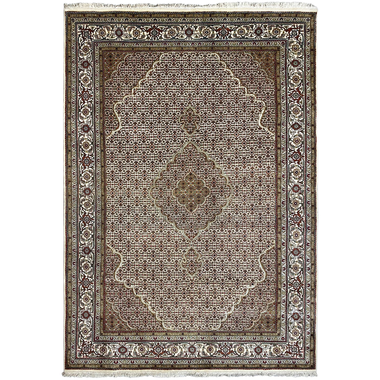 Indo Tabriz Carpet - 1819415 (302x200 cm)