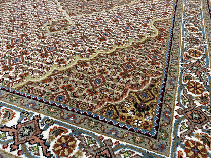 Indo Tabriz Carpet - (184x123 cm)