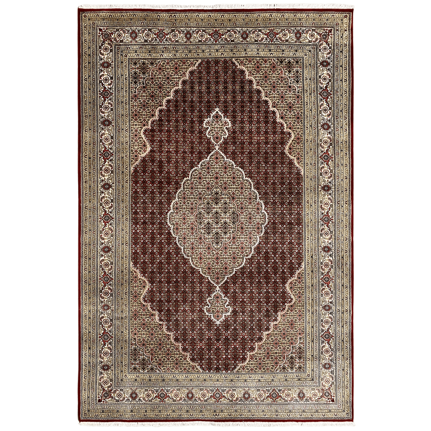 Indo Tabriz Carpet - 719392 (309x199 cm)