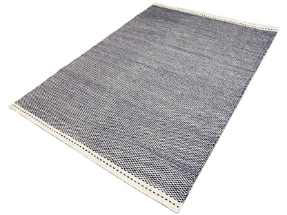 Navy Blue Kelim Rug - 160x230 cm