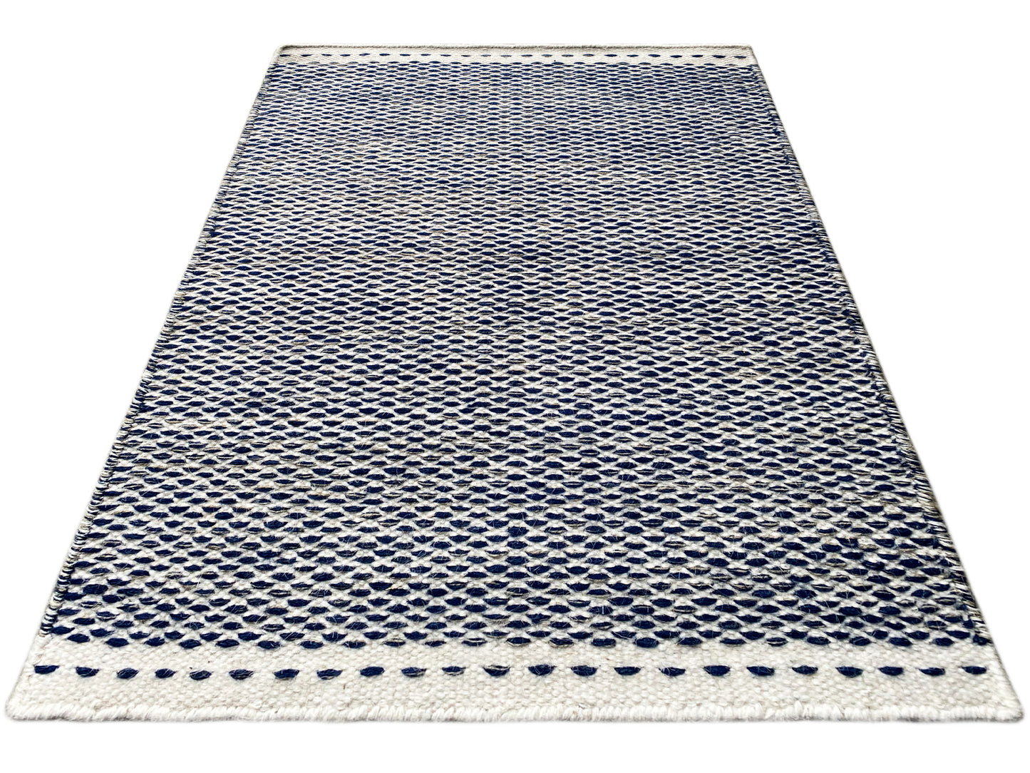 Blue Kelim Rug - 60x90 cm