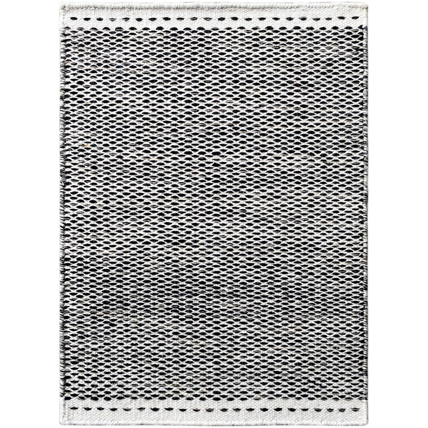 Kelim Rug Black - 60x90 cm