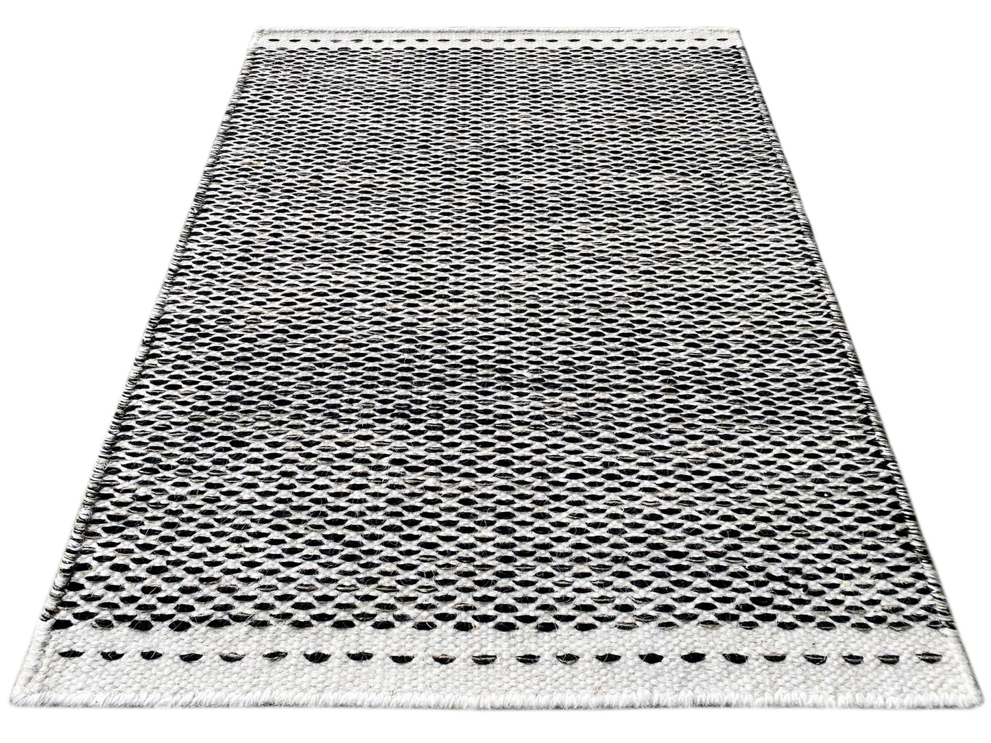 Kelim Rug Black - 60x90 cm