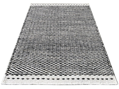 Kelim Rug Black - 60x90 cm