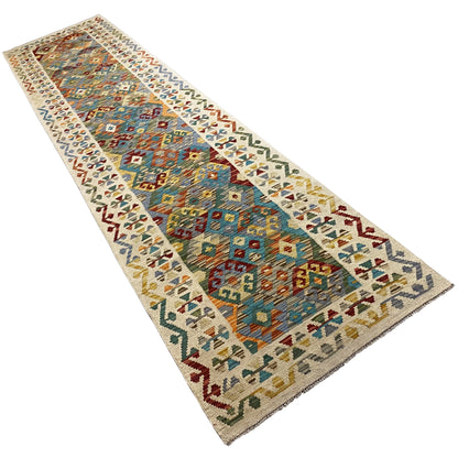 Kelim Runner Afghan 386x87cm