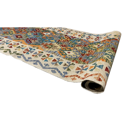 Kelim Runner Afghan 386x87cm