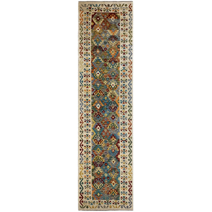 Kelim Runner Afghan 386x87cm