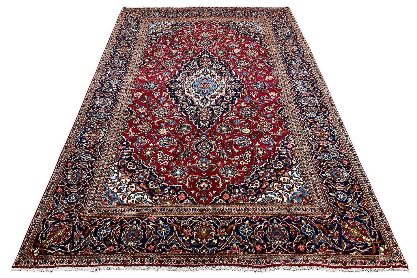 Keshan - (295x194cm) - German Carpet Shop
