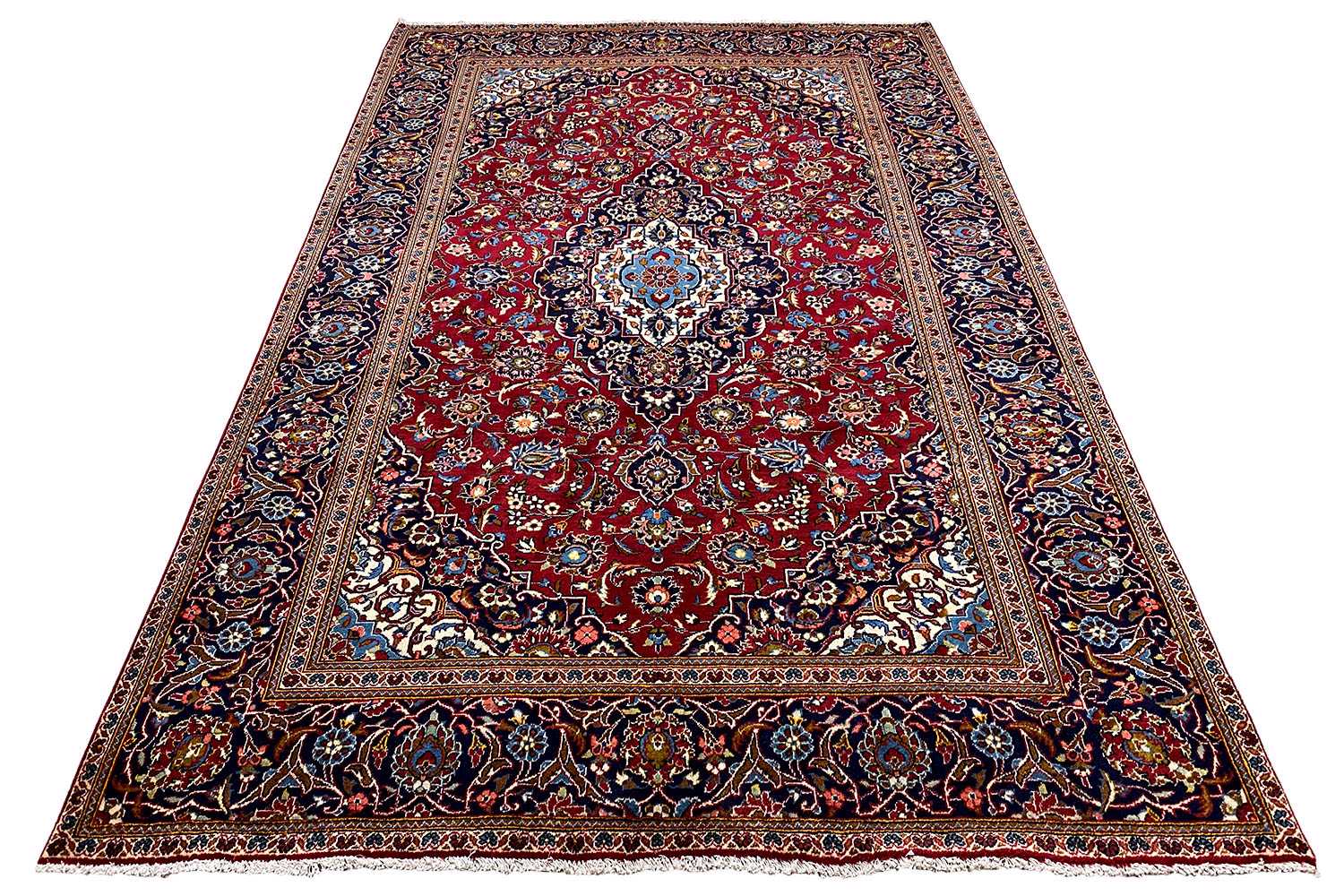 Keshan - (295x194cm) - German Carpet Shop