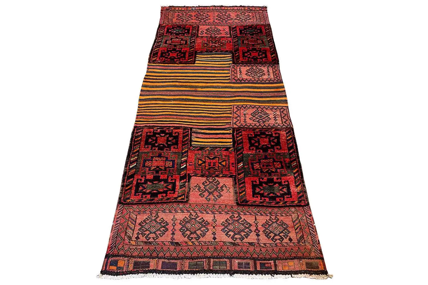 Kelim - Bakhtiari (257x108 cm) - German Carpet Shop