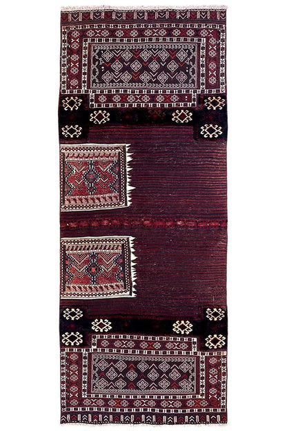 Kelim Bakhtiari - (286x114 cm) - German Carpet Shop