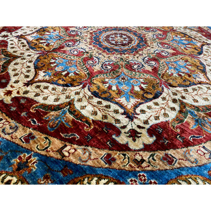 Achteckiger Khorjin Teppich, 177x171 cm - German Carpet Shop