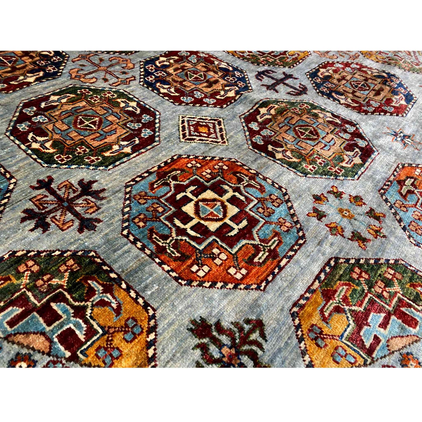 Runder Khorjin Teppich, 180x176 cm - German Carpet Shop