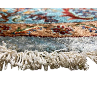 Runder Khorjin-Wollteppich, 207x205 cm - German Carpet Shop