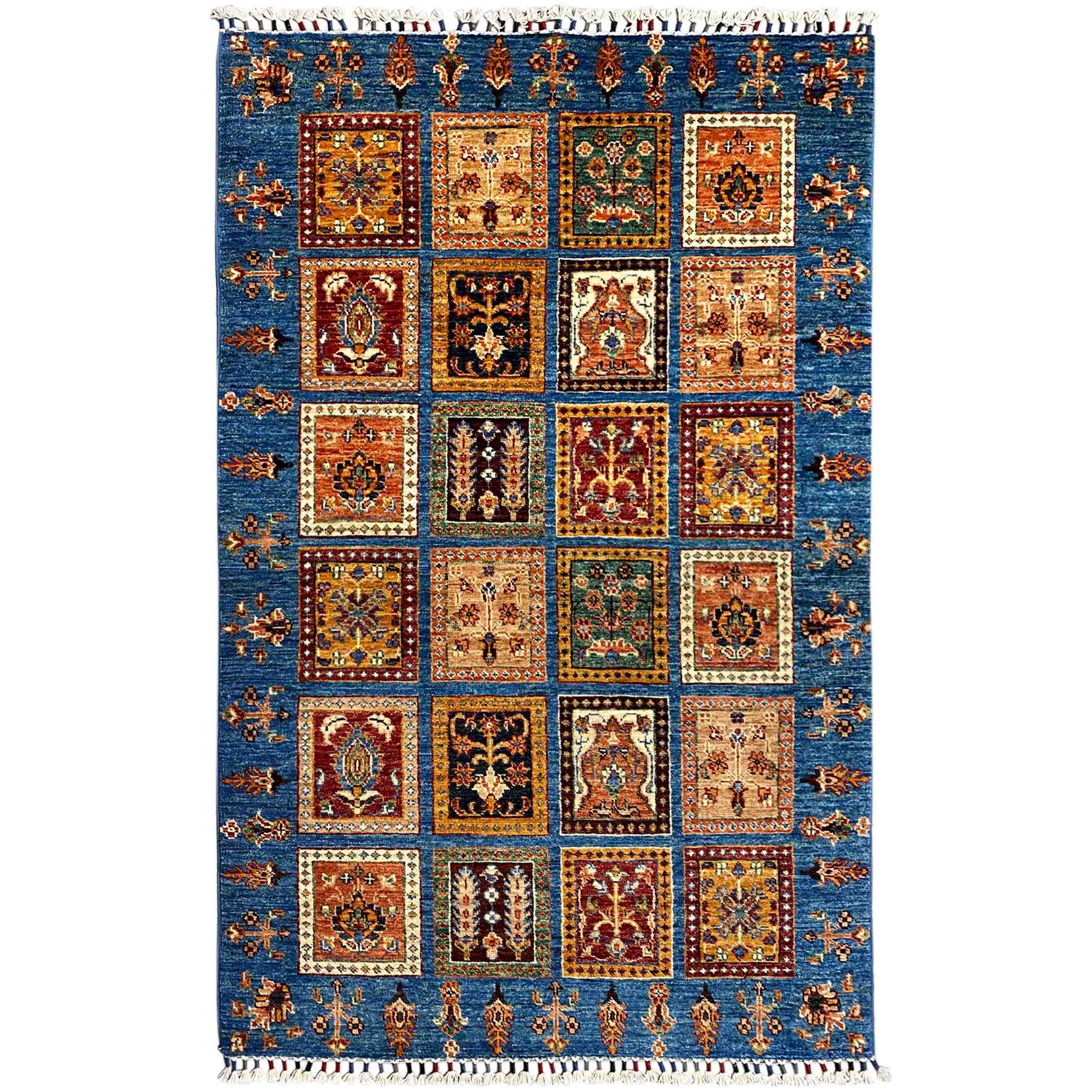 Khorjin Teppich - Handgesponnene Wolle, 162x104 cm - German Carpet Shop