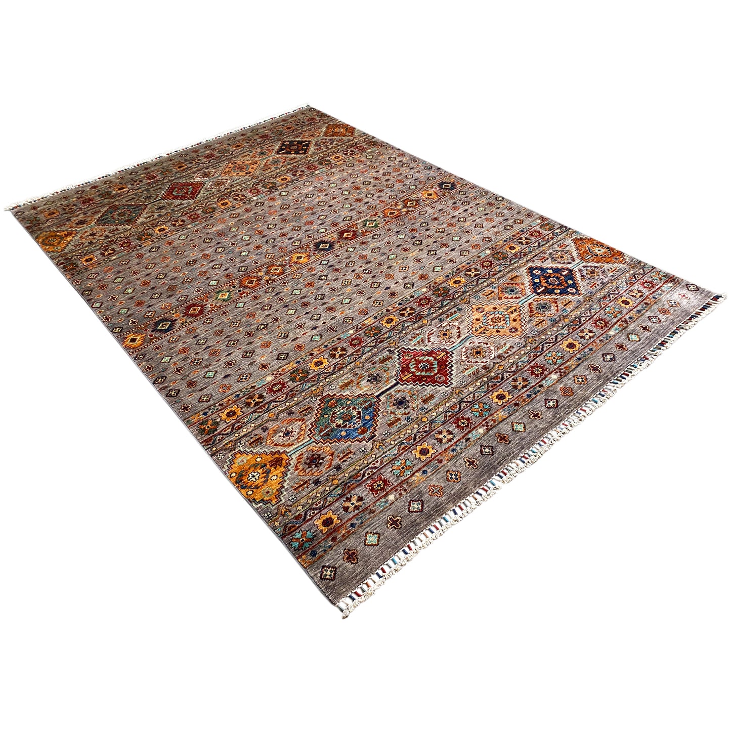 Handgeknüpfter Khorjin Teppich 253x175cm - German Carpet Shop