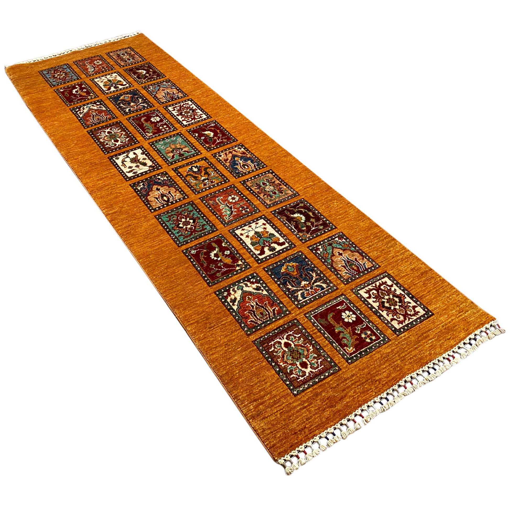 Handgeknüpfter Khorjin Läufer 272x90 cm - German Carpet Shop