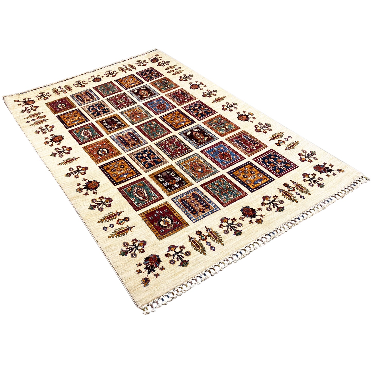 Handgeknüpfter Khorjin Teppich 222x155 cm - German Carpet Shop