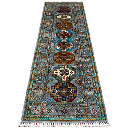 Handgeknüpfter Khorjin Läufer 257x85 cm - German Carpet Shop