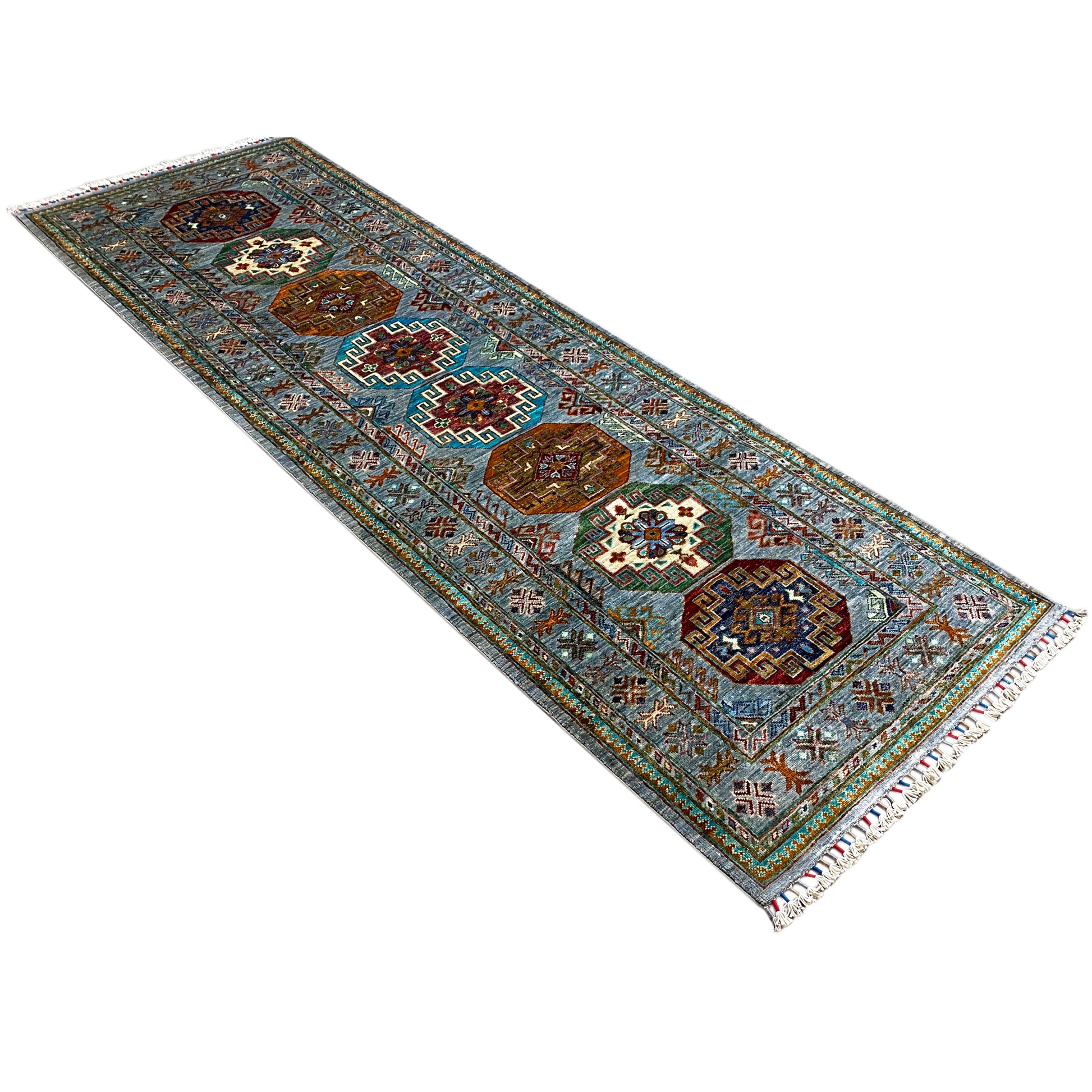 Handgeknüpfter Khorjin Läufer 257x85 cm - German Carpet Shop