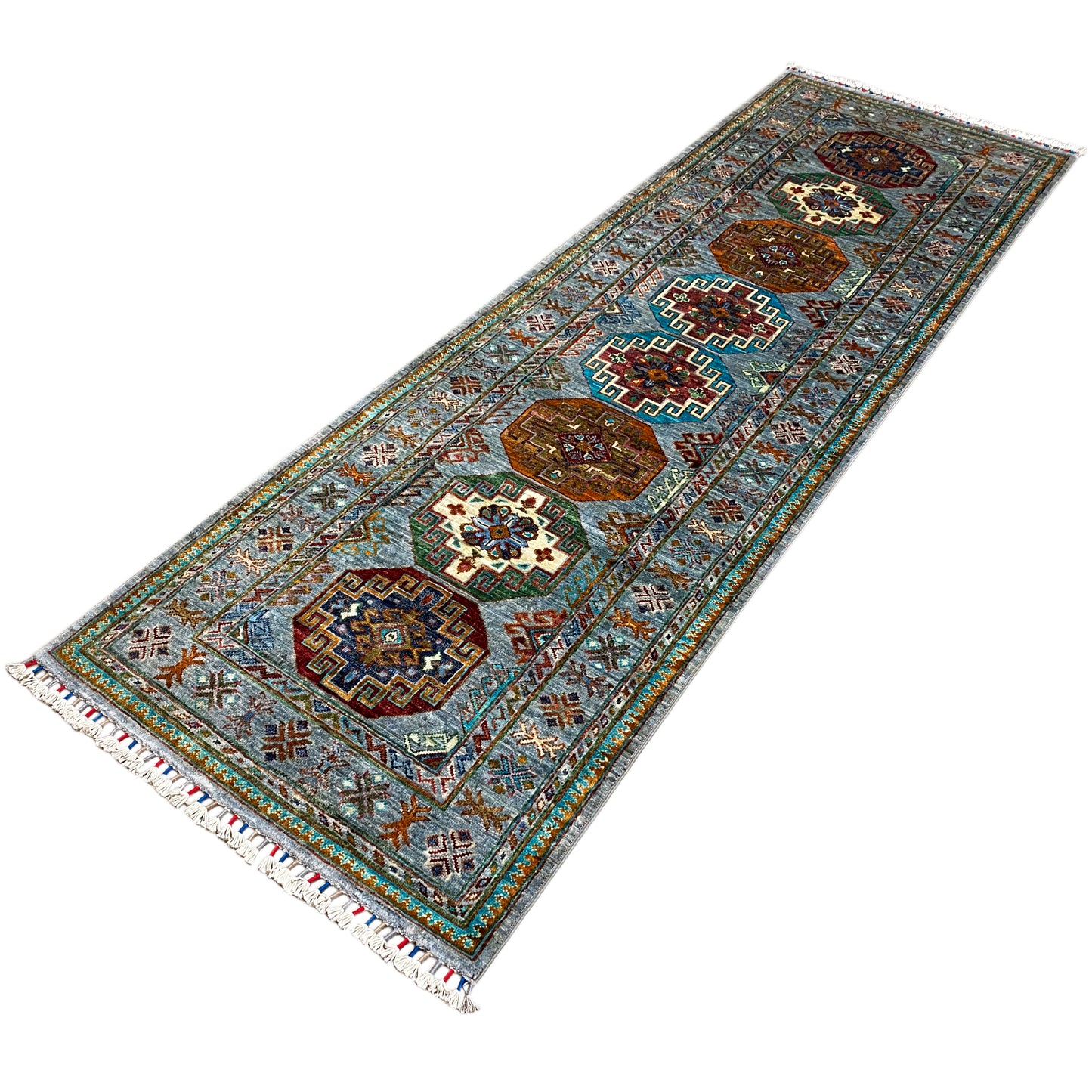 Handgeknüpfter Khorjin Läufer 257x85 cm - German Carpet Shop