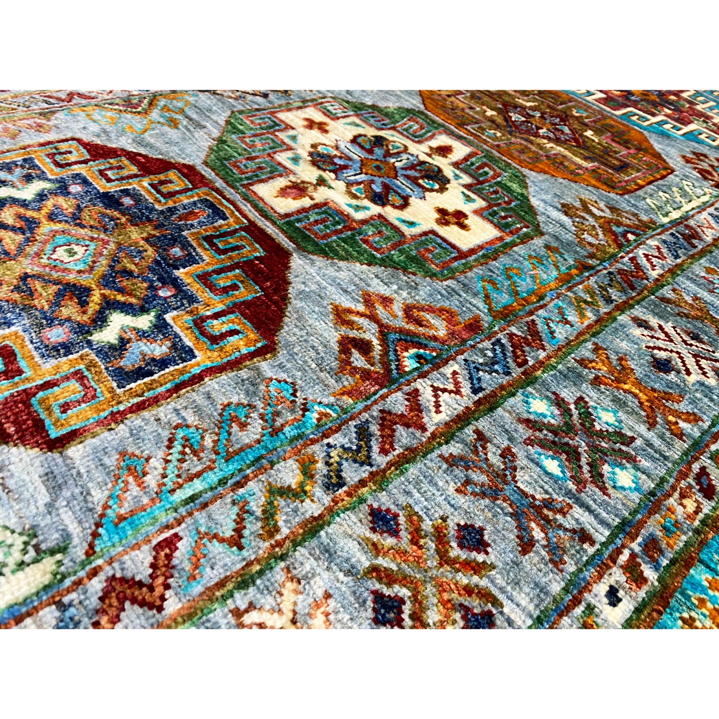 Handgeknüpfter Khorjin Läufer 257x85 cm - German Carpet Shop