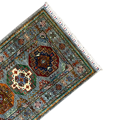 Handgeknüpfter Khorjin Läufer 257x85 cm - German Carpet Shop