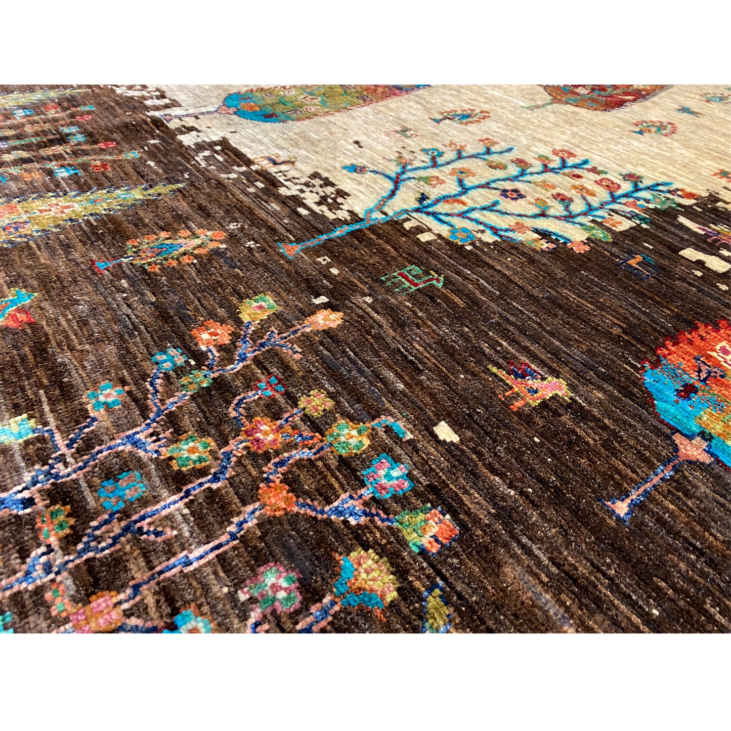 Handgeknüpfter Khorjin Teppich 248x177 cm - German Carpet Shop