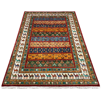 Khorjin Teppich - Nomadishe Stammeskunst, 208x153 cm - German Carpet Shop