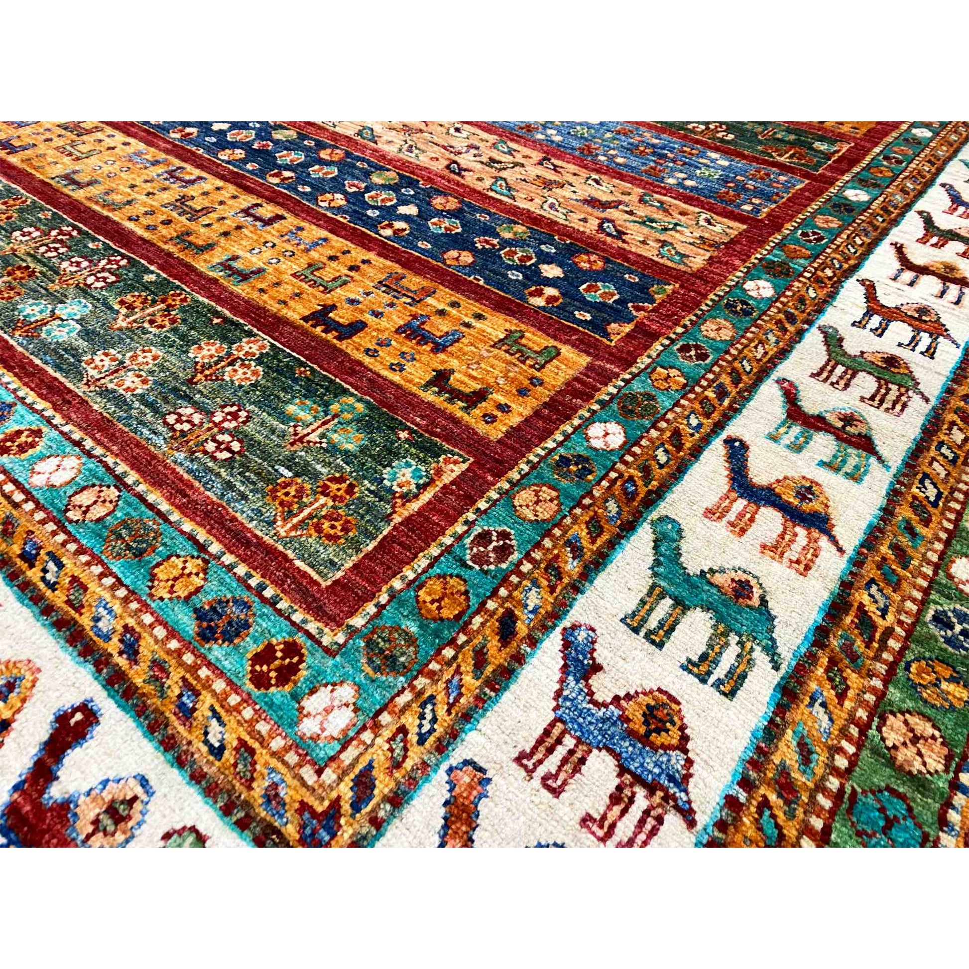 Khorjin Teppich - Nomadishe Stammeskunst, 208x153 cm - German Carpet Shop