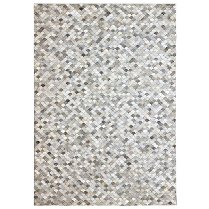 Muschel Kalbsleder Teppich 228x159 cm - German Carpet Shop