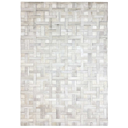 Eleganter gewebter Lederteppich – 250x155 cm - German Carpet Shop