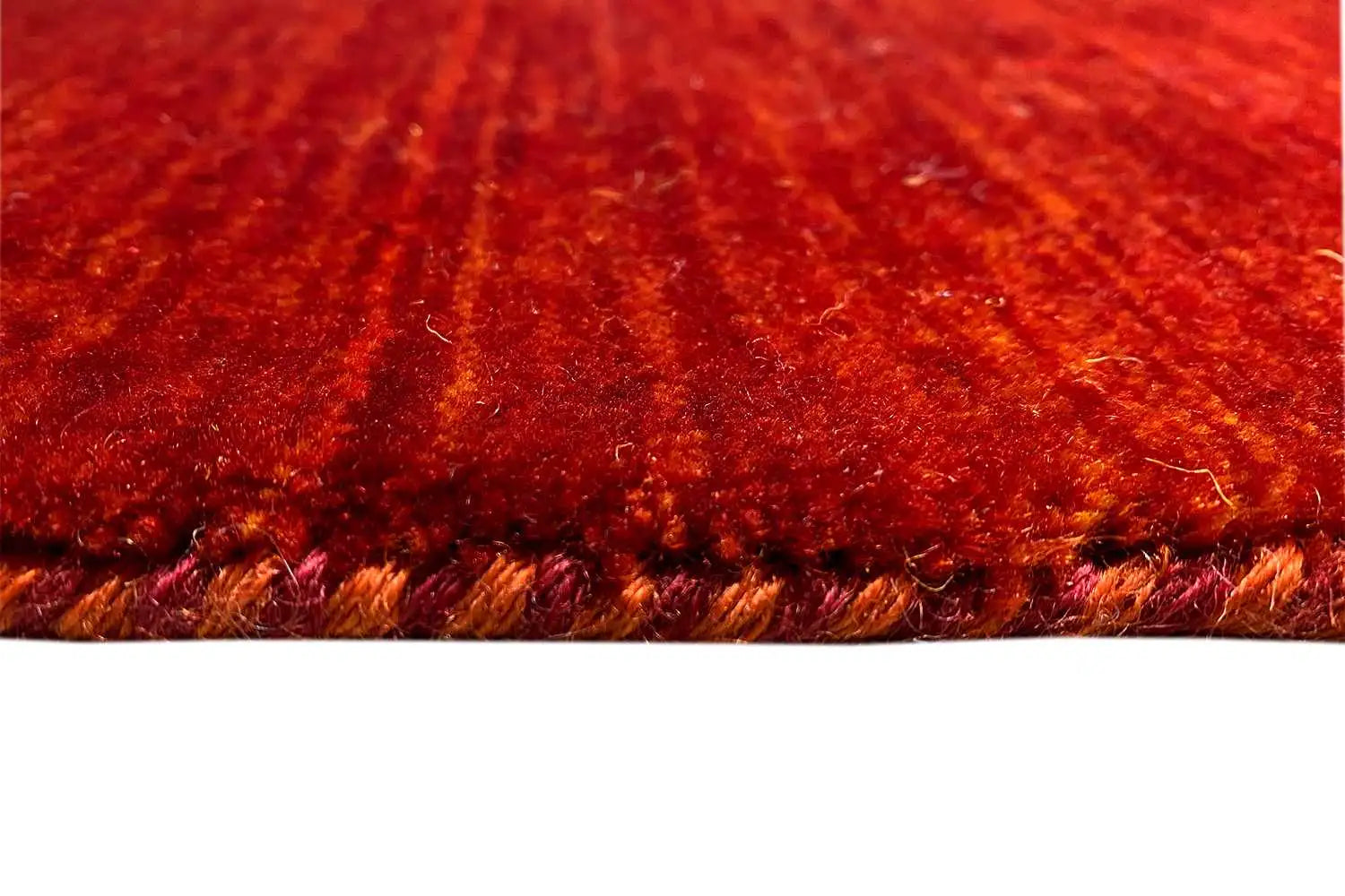 Rot Farbe | Gabbeh - Loom (240x170 cm) - German Carpet Shop