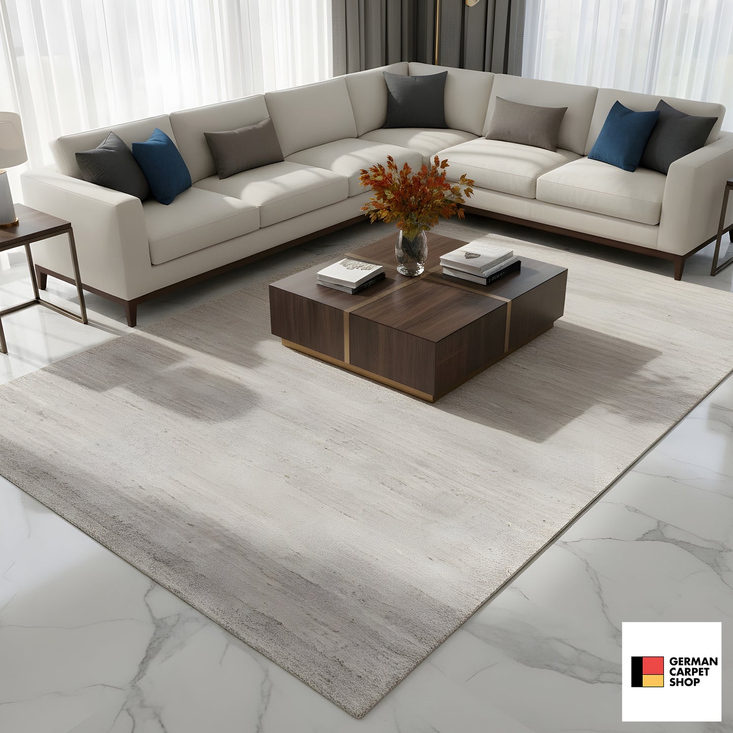 Gabbeh Loom Beige - 202x143 cm