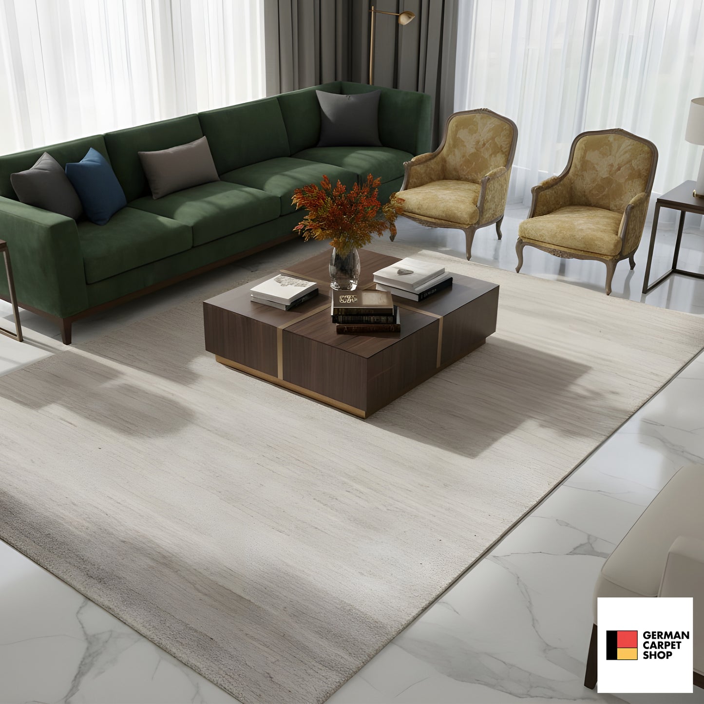 Gabbeh Loom Natural - (199x151 cm)