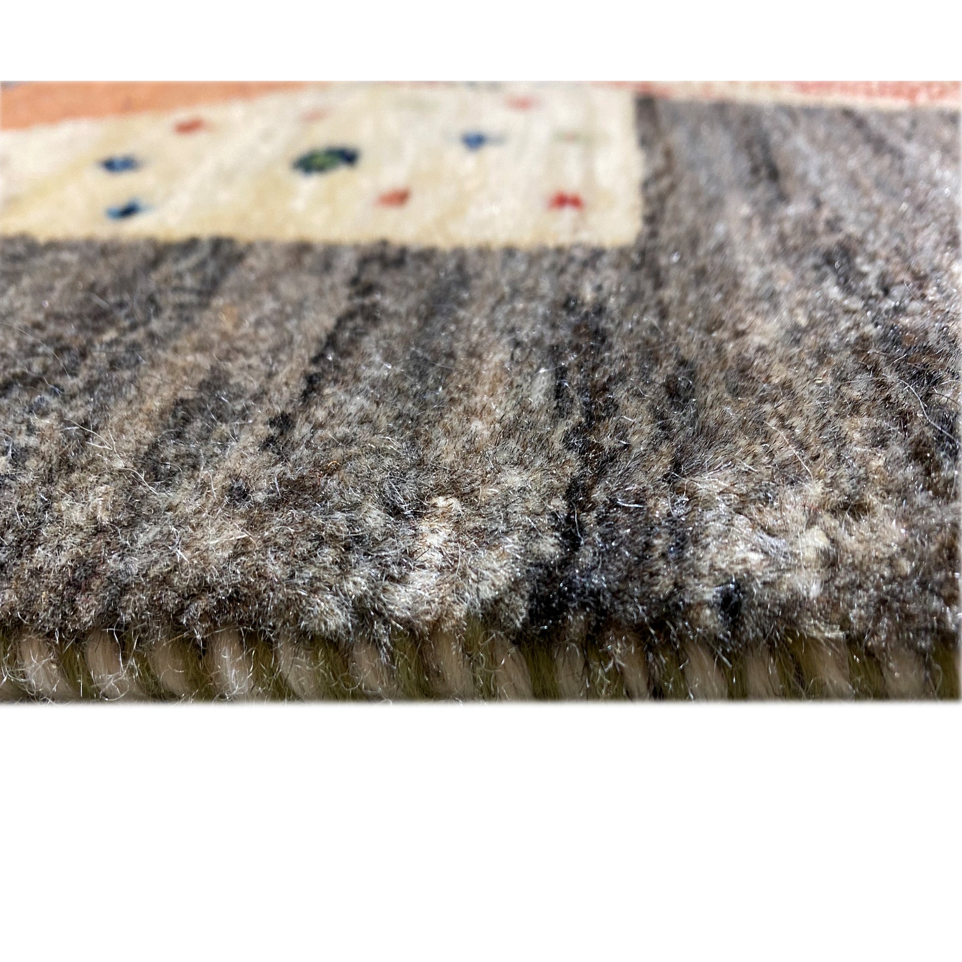 Löwen Gabbeh Teppich 100x65 cm - German Carpet Shop