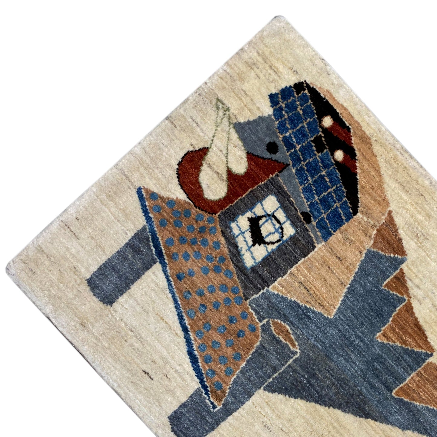 Gabbeh Teppich Abstrakt 117x80 cm - German Carpet Shop