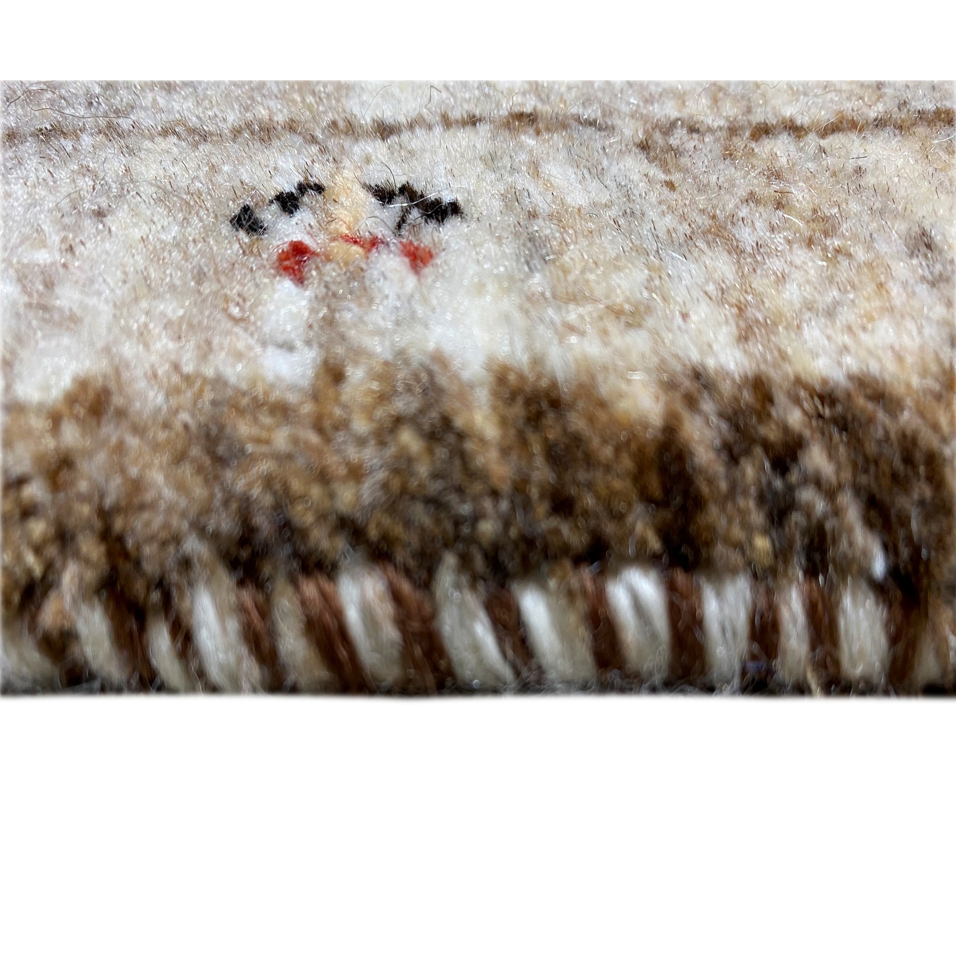 Löwen Gabbeh Teppich 88x62 cm - German Carpet Shop