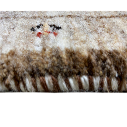 Löwen Gabbeh Teppich 88x62 cm - German Carpet Shop