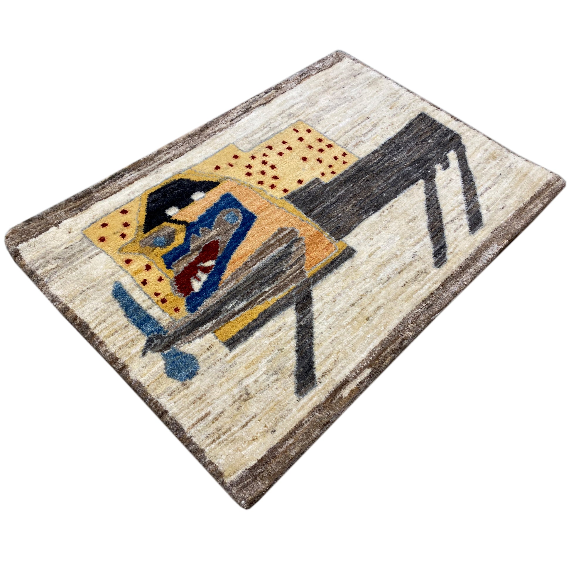 Beiger Teppich 87x61cm - German Carpet Shop