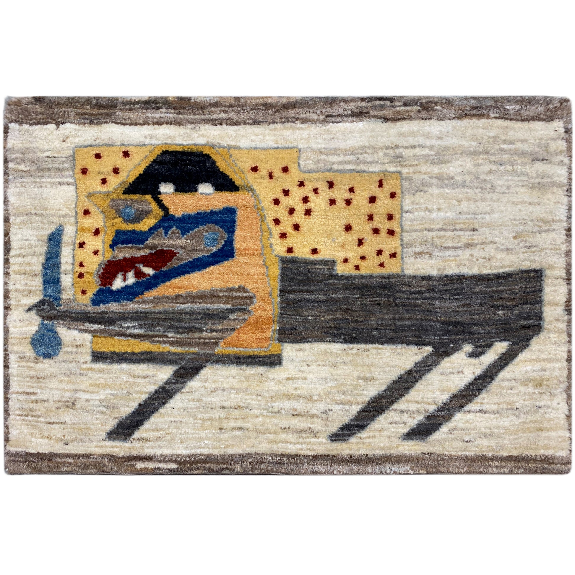 Beiger Teppich 87x61cm - German Carpet Shop