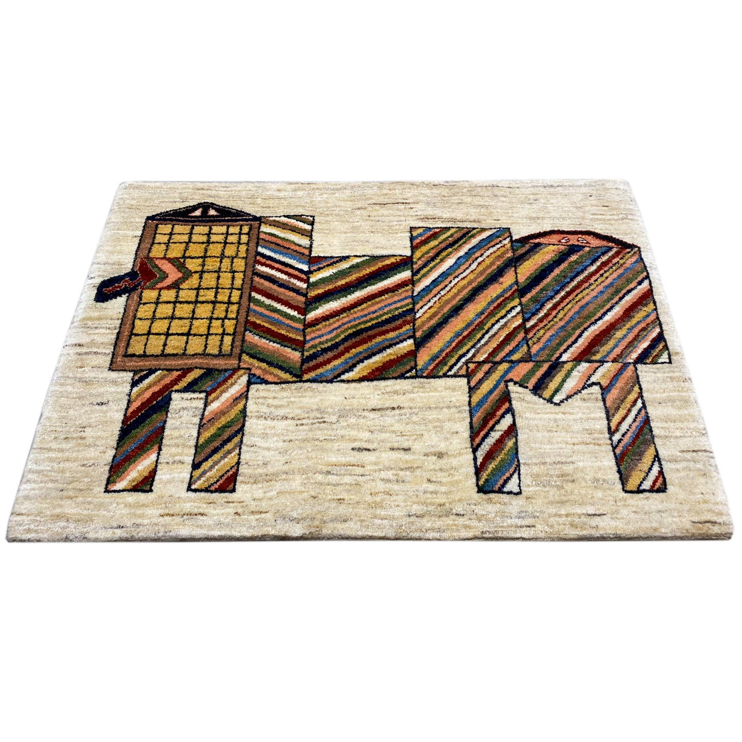 Beiger Teppich 117x79 cm - German Carpet Shop